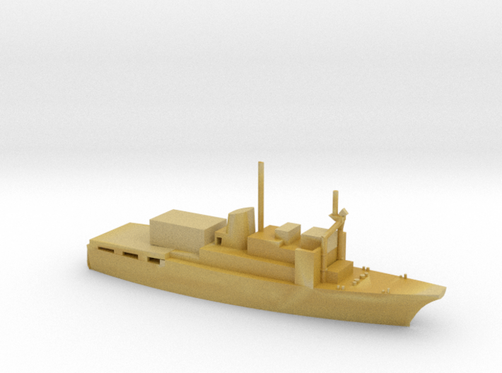 1/2400 Scale USCGS Alex Haley 3d printed