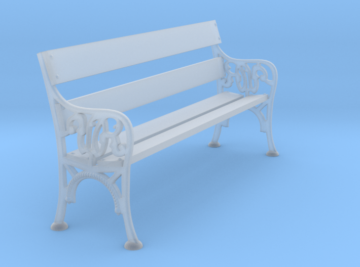 Victorian Railways Bench Seat 1:18 Scale 3d printed