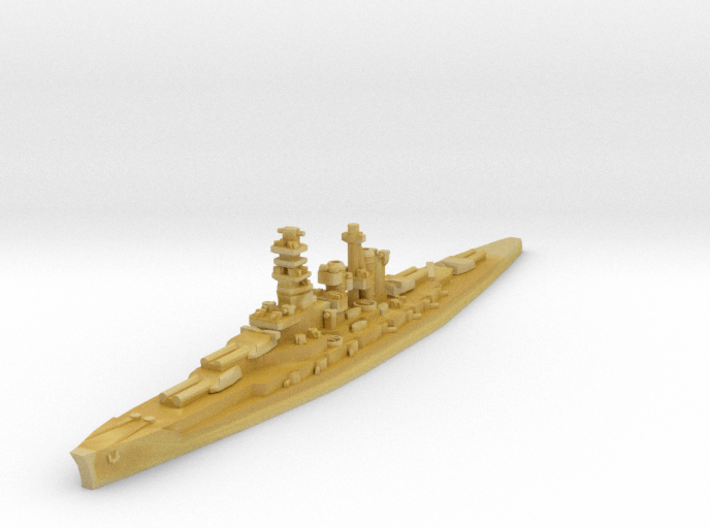 Kongo class battleship 1/3000 3d printed