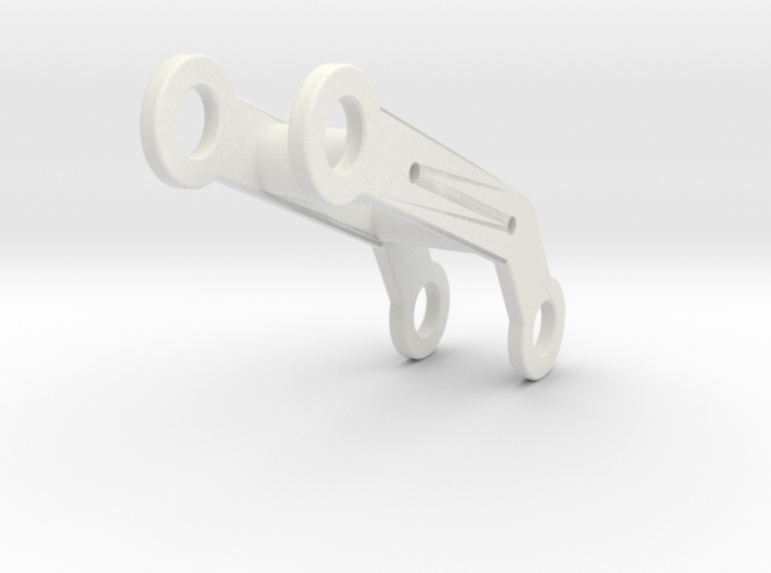 Schooner Zodiac - Steering Mechanism - Bend Arm 3d printed