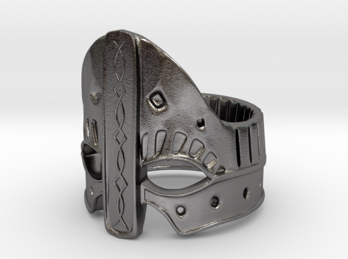 Nordic Helm Ring 3d printed