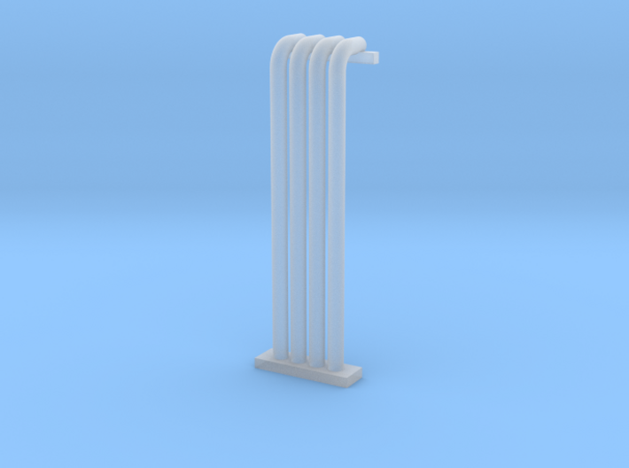 N Scale Pipe Rack Riser From Ground To 28mm 3d printed