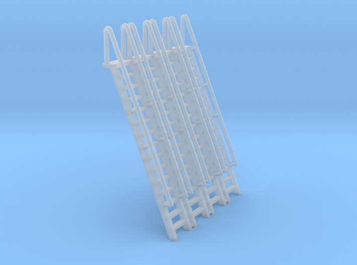 N Scale Ladder 15 (4pc) 3d printed