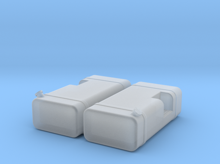 1/87th HO Scale 48&quot; square fuel tanks w step 3d printed