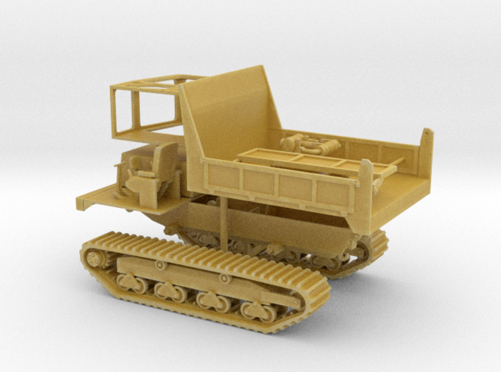 1/64th Morooka style Tracked Carrier Vehicle 3d printed