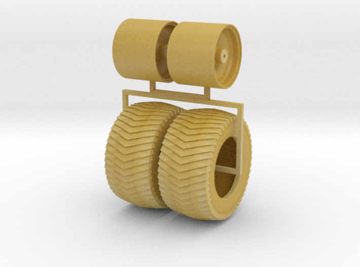 Puller Rear Wheels (2) 3d printed