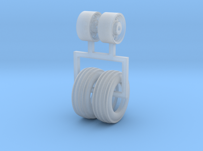 Puller Front Wheels (2) 3d printed