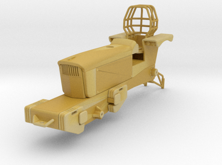 Old Green Pulling Tractor - Body 3d printed