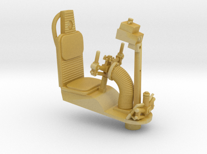 YT1300 FM 1/72 TURRET WELL SEAT  3d printed 