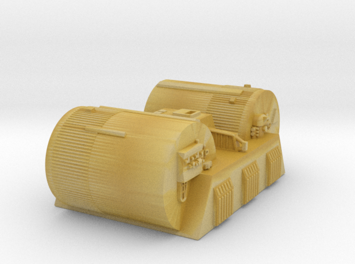 SPACE 2999 TRANSPORTER 1/144 CARGO POD WINCH 3d printed 