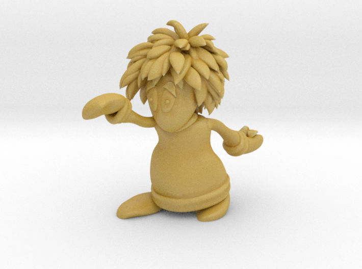 Lemming Basher (Small and White) 3d printed