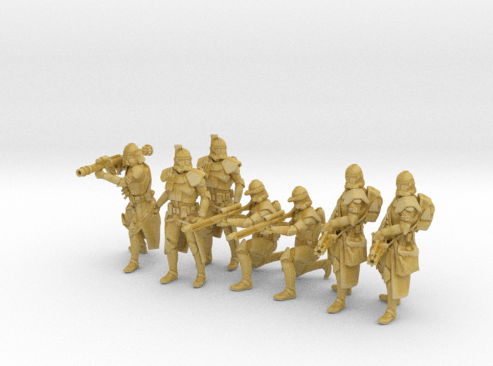 (1/47) GAMG Specialized Clone Troopers  3d printed 