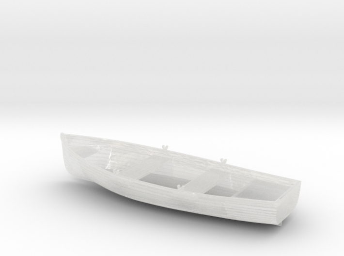 1/125 USN Wherry Life Raft Boat 3d printed