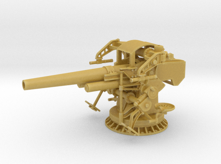 1/48 USN 5 inch 25 Cal. Gun Mount Mark 40 3d printed 