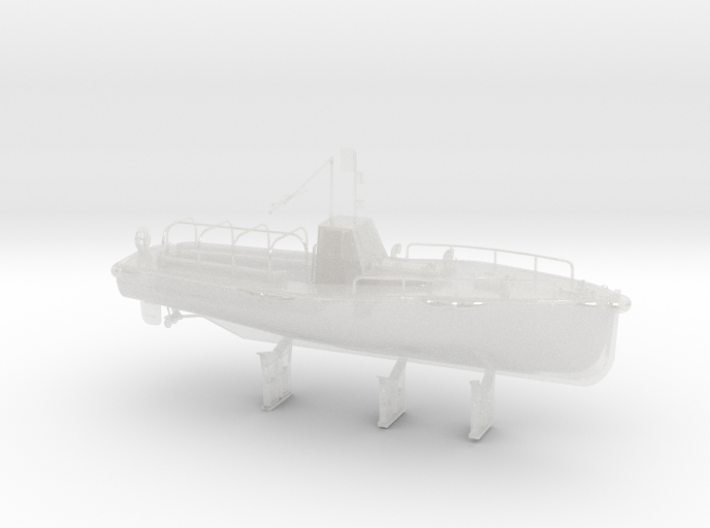 1/72 IJN Motor Boat Cutter 11m 60hp 3d printed