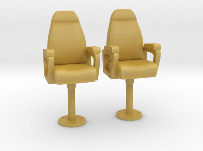 1/24 USN Capt Chair Set 3d printed