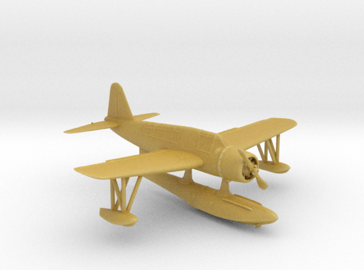 1/172 USN Vought OS2U Kingfisher Seaplane 3d printed
