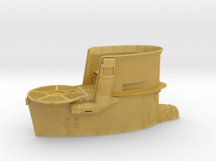 1/72 DKM Uboot VIIB Conning Tower 3d printed