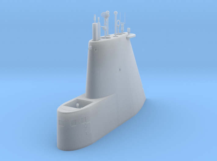 1/72 USS Gato Class Fairwater v2 3d printed