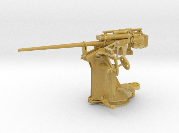 1/72 DKM 3.7 cm/L83 (1.5&quot;) SK C/30 Single Gun 3d printed