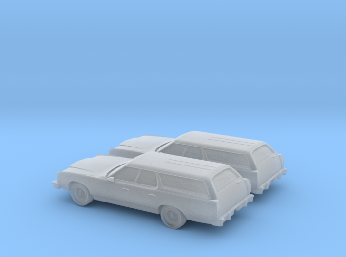 1/160 2X 1977 Ford Country Squire 3d printed