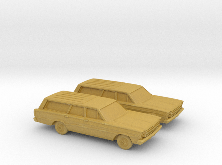 1/160 2X 1966 Ford Country Squire 3d printed 