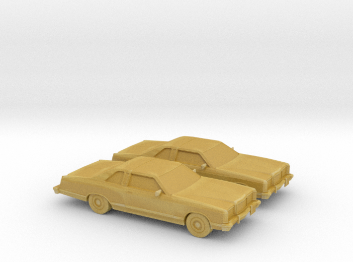 1/160 2X 1975 Ford Ltd Coupe 3d printed 