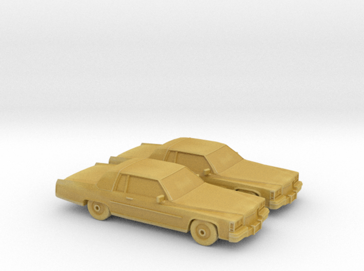 1/160 2X 1984 Cadillac Deville Coupe 3d printed 