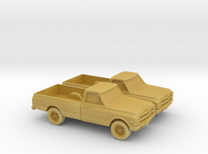 1/160 2X 1969 Chevy C20 3d printed 