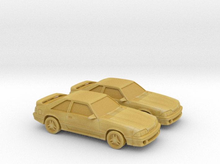 1/160 1987-93 Ford Mustang 3d printed 