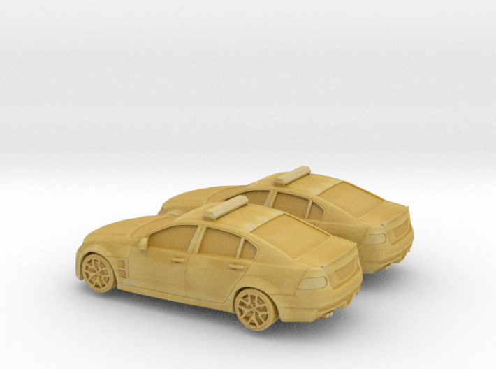 1/200 2X Holden Commodore Australian Police 3d printed 