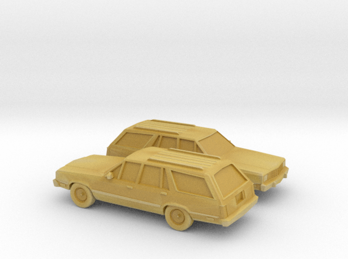 1/160 2X 1978-83 Ford Fairmont Station Wagon 3d printed