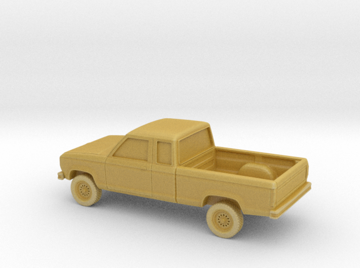 1/64 1983-88 Ford Ranger Ext Cab 3d printed