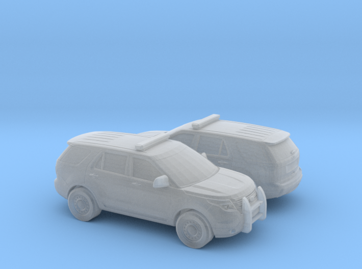 1/200 2X 2011 Ford Explorer Police Interceptor 3d printed