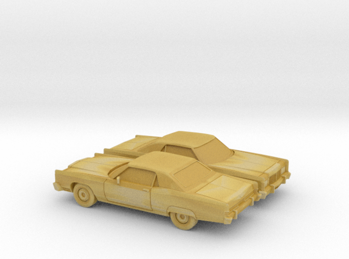 1/160 2X 1974 Lincoln Continental Coupe 3d printed