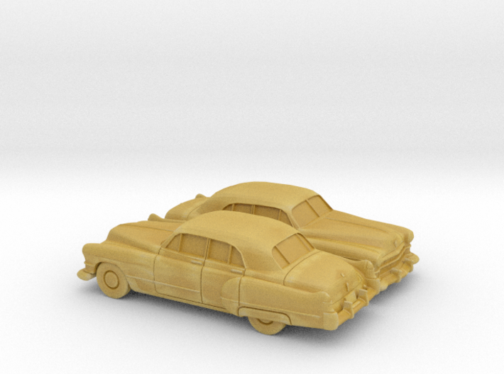 1/160 2X 1949-52 Cadillac Series 62 Sedan 3d printed