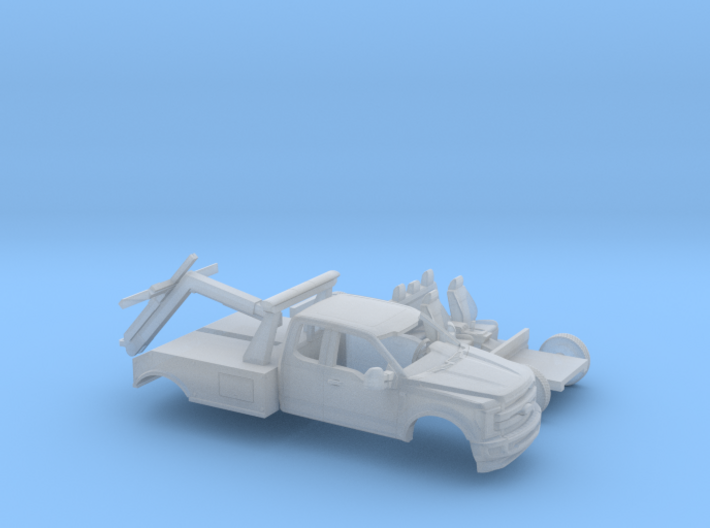 1/160 2017 Ford F-Series Ext Tow Truck Kit 3d printed