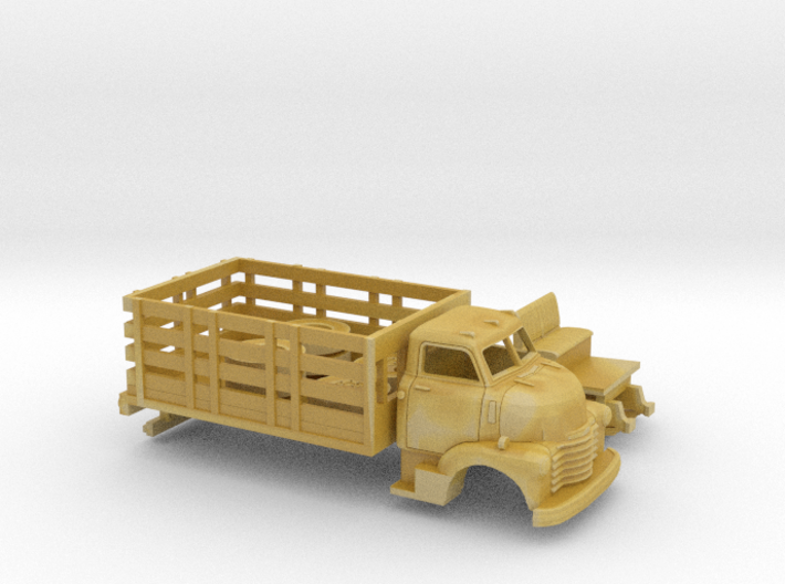 1/160 1949 Chevy COE Stakebed Kit 3d printed