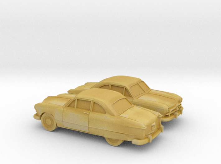 1/120 2X 1949 Ford Custom Fodor Coupe 3d printed