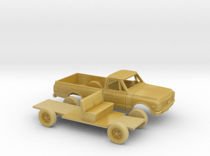 1/87 1970-72 Chevrolet C/K Kit 3d printed