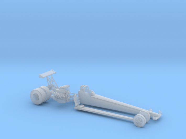 1/87 Fuel Dragster Kit 3d printed