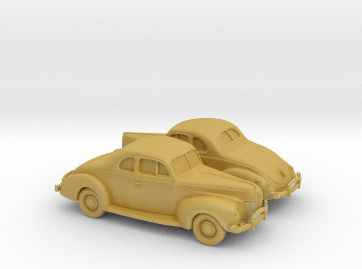 1/160 2X 1940 Ford Eight Coupe 3d printed 