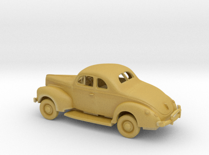 1/160 1940 Ford Eight Coupe Kit 3d printed 