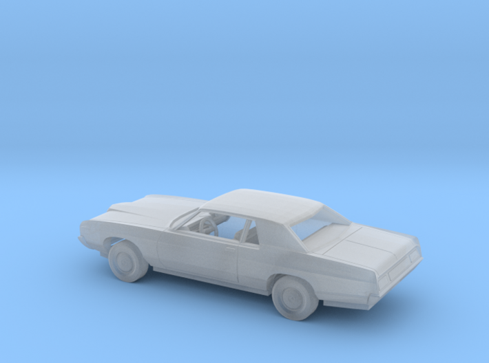 1/64 1971 Ford LTD Coupe Kit 3d printed
