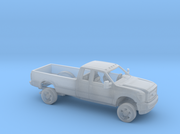 1/87 2011-16 Ford F Series Ext Cab Long Bed Kit 3d printed