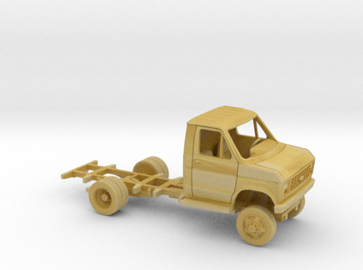 1/87 1975 -91 Ford E-Series Cab and Frame Kit 3d printed