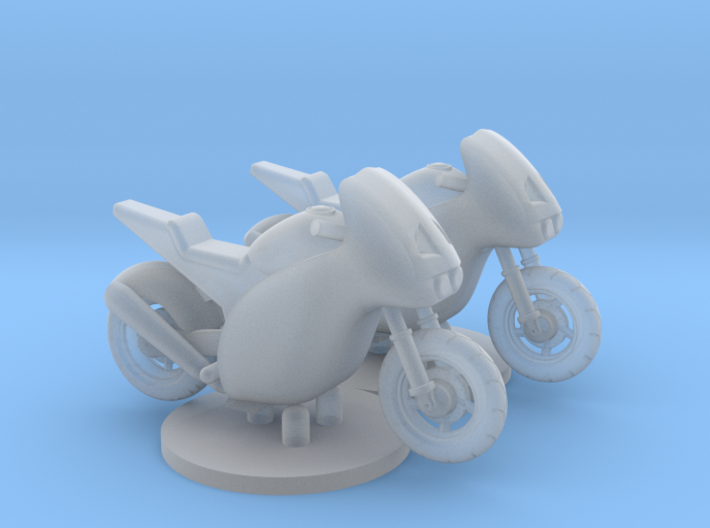 Superbike HO Scale (1:87) Set of 2 3d printed