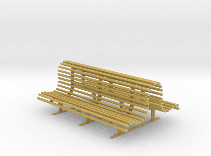 Printle Thing Double Bench 1/32 3d printed