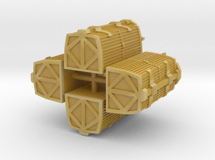 1/350 TMP Work Bee Containers - Set of Four 3d printed