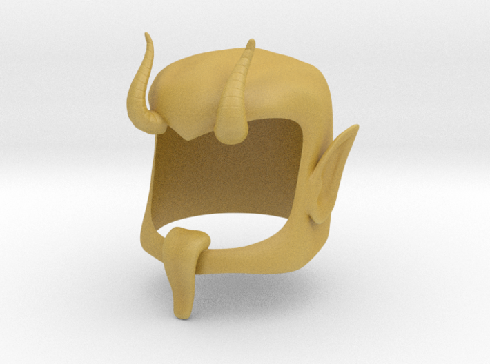 Krampus head for Minimates 3d printed 
